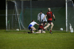 GAA-DOWN-v-MONAGHAN-Andrew-Gilmore-punches-the-ball-to-the-Monaghan-net-for-Downs-first-goal-L08-110123