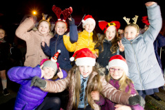 CHRISTMAS-Castlewellan-Lights-switch-on-school-children-2019