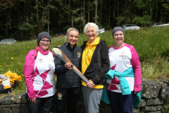 HIKING-HENS-Founding-members-of-the-Hiking-Hens-Maria-and-Fidelma-with-Amy-Broadhurst-World-Boxing-Champion-and-Mary-Peters-before-they-head-of-the-climb-to