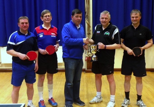 Gibson wins Singles Cup in Lecale Table Tennis League