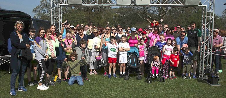 Walkers and runners visit Kilbroney Park for Miles for Muscles event