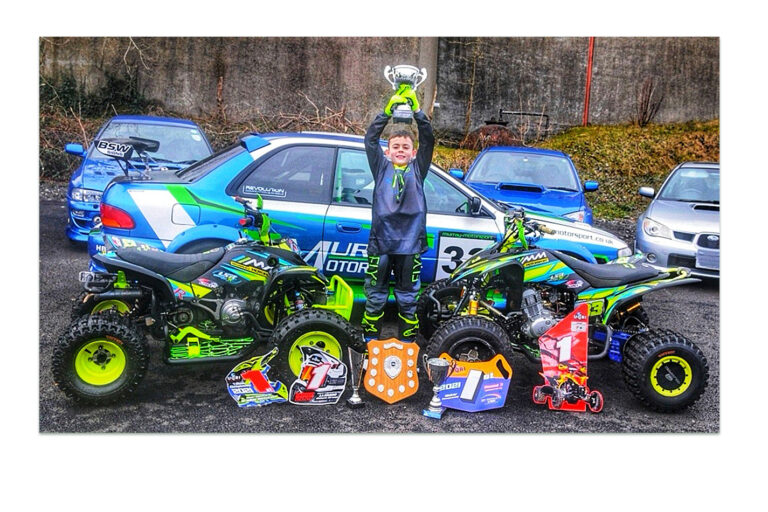11 YEAR OLD HILLTOWN BOY WINS ULSTER QUAD TITLE